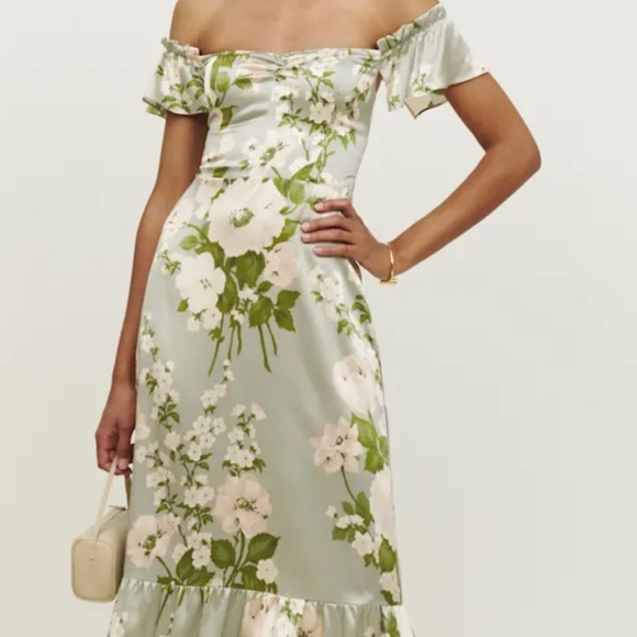 Reformation Sianna Silk Dress - Picture 1 of 2